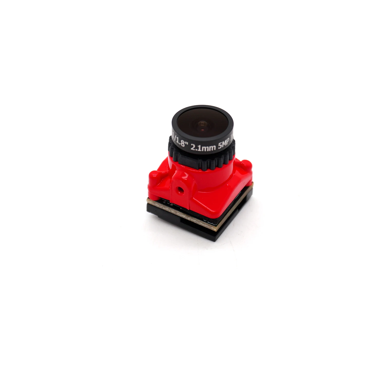 FPV kamera 1800TVL HD 2.1mm, skirta RC lenktynių dronams 5-40V