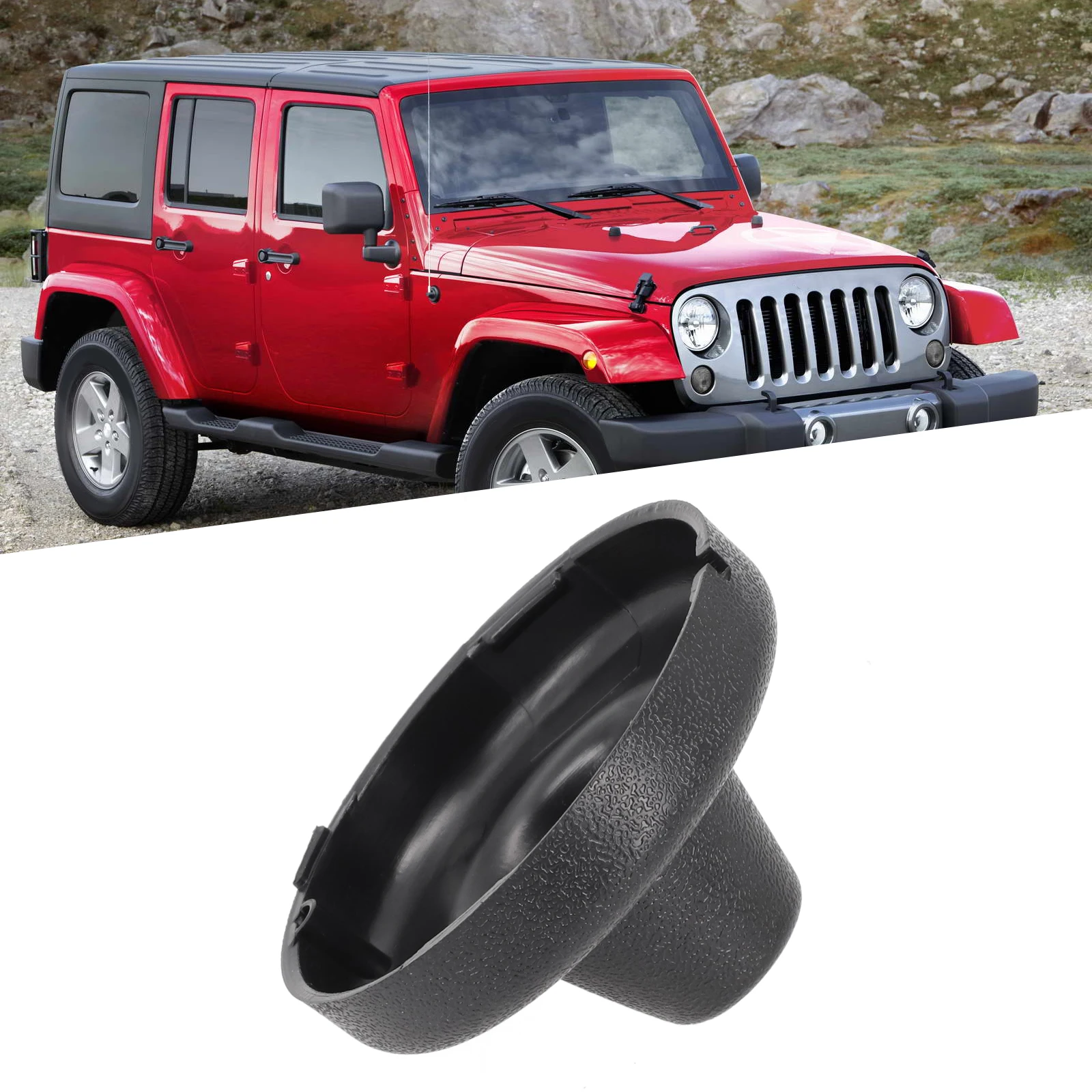 

Автомобильная антенна Базовая Крышка для Jeep For Wrangler JK JL JT 2007-2022 56040950AE черные Сменные аксессуары