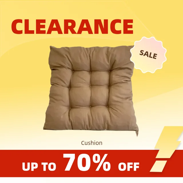 Clearance_Linen Coussin Perle Coton Carré Tabouret Dossier Oreiller Maison Bureau Ordinateur Chaise Tapis De Protection Coussin De Siège Fesses Ch 1