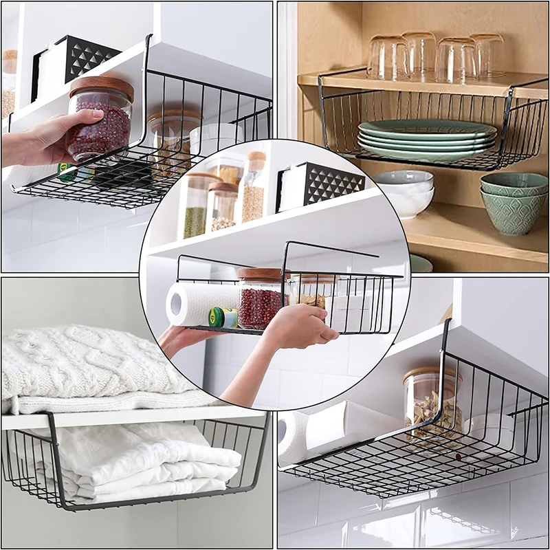 Storage Rack Metal Multifunctional for Dormitories and Offices for Books Kitchen Air Conditioning