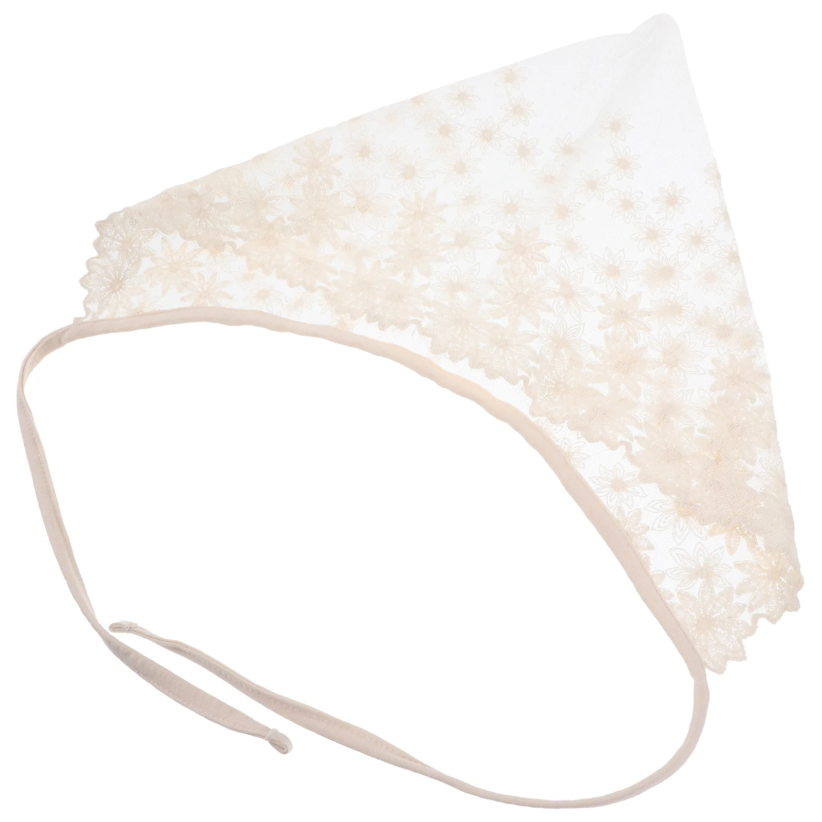 

Baby Girl Elf Fetal Cap Headwear Sun Protection Hat for Tire Infant Toddler Mesh Lace Caps
