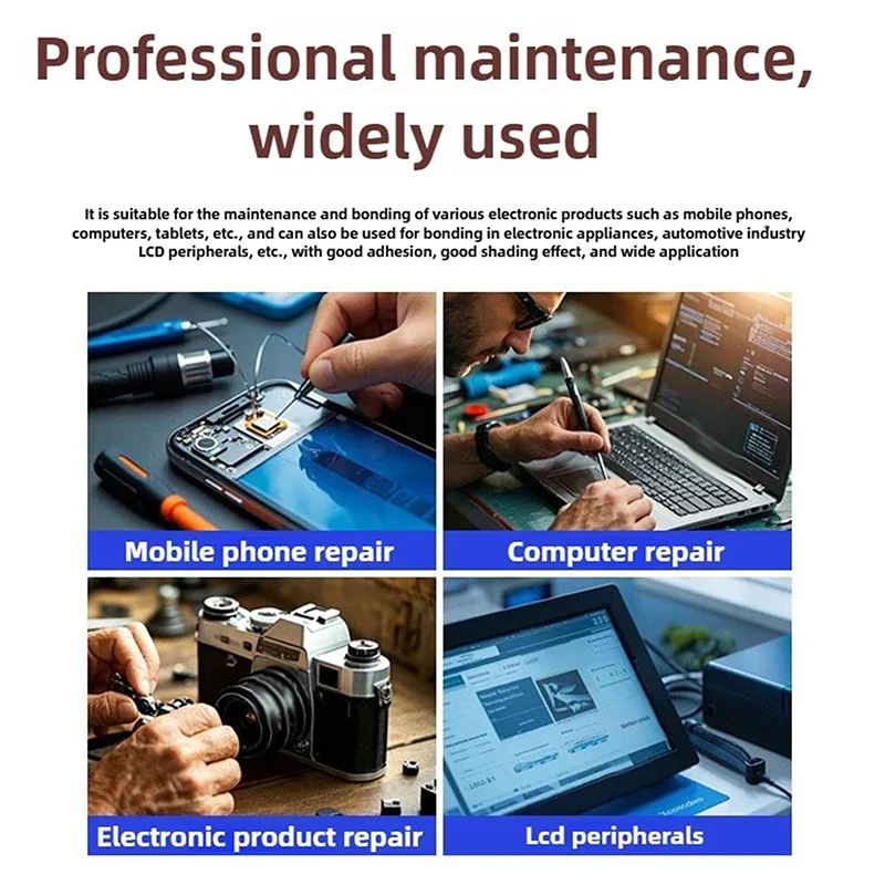 새로운 10M 휴대 전화 수리 휴대 전화 터치 스크린 LCD 패널 용 양면 테이프 3mm 자체 접착 폼 스티커 수정