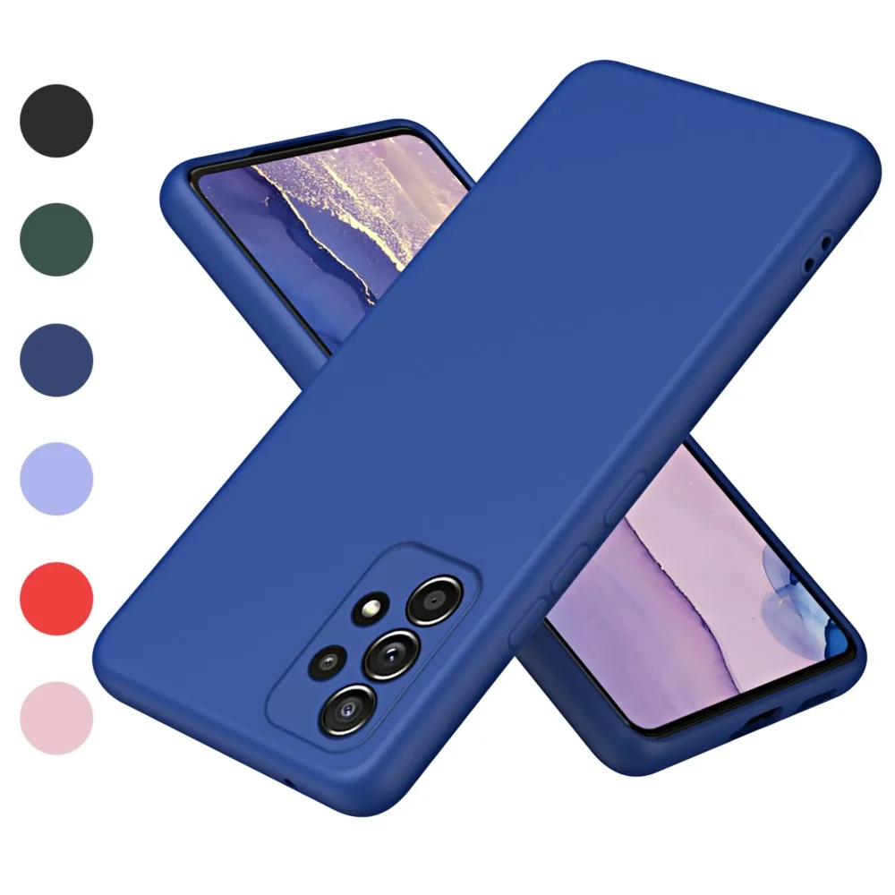 Premium Solid Silicone Protective Phone Cover Case