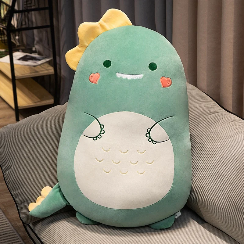 thumbnail image 1 of New Fat Kawaii Chicken Bear Rabbit Penguin Piggy Dinosaur Plush Pillow Toys Soft Stuffed Animal Doll Chair Cushion High Quality, 1 of 5