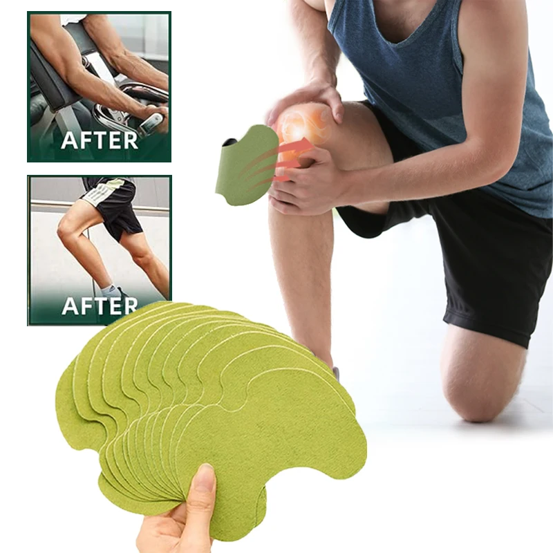 12/24/60 Pcs Acupuncture Patch Long-lasting Warm Knee Patch For Sports Fitness Neck, Shoulder and Knee Patch