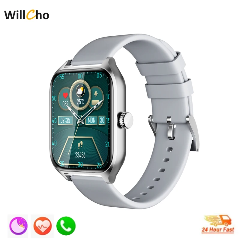 

Умные часы, совместимые с Android и IOS, Bluetooth-связь, IP68, водонепроницаемые умные часы для мужчин, 2023