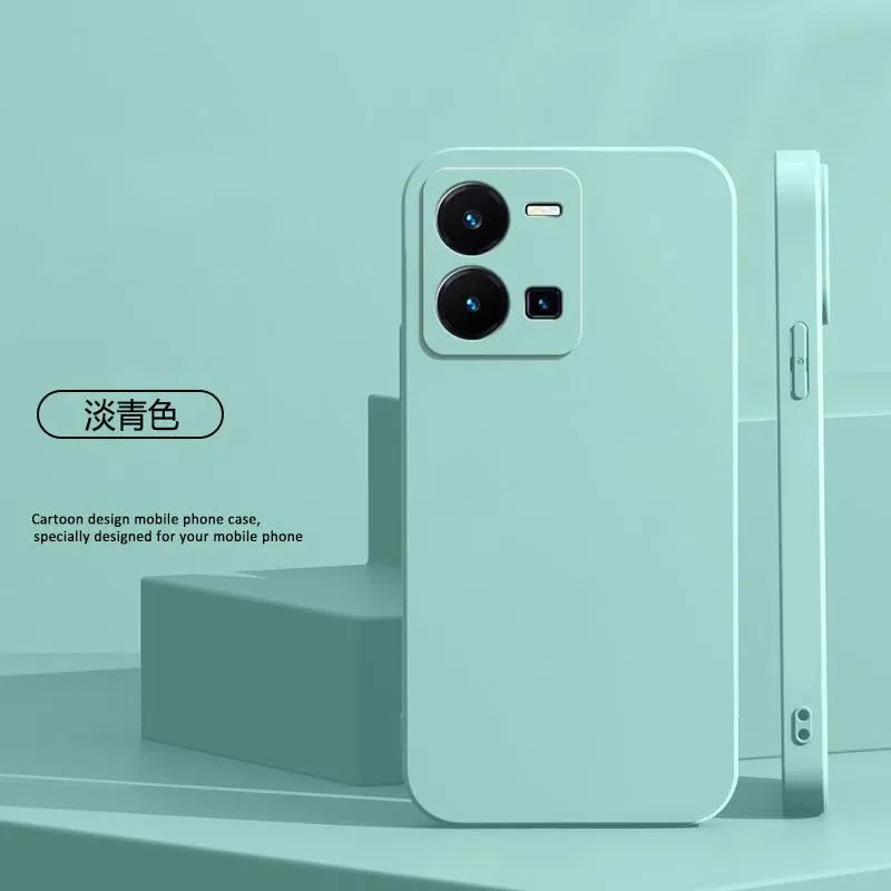 Fashionable Silicone TPU Case For VIVO V25 V25E Camera All-inclusive Protection Cover For VIVO Y22 S Y35 Y77 Y02S Cases Funda — view 2