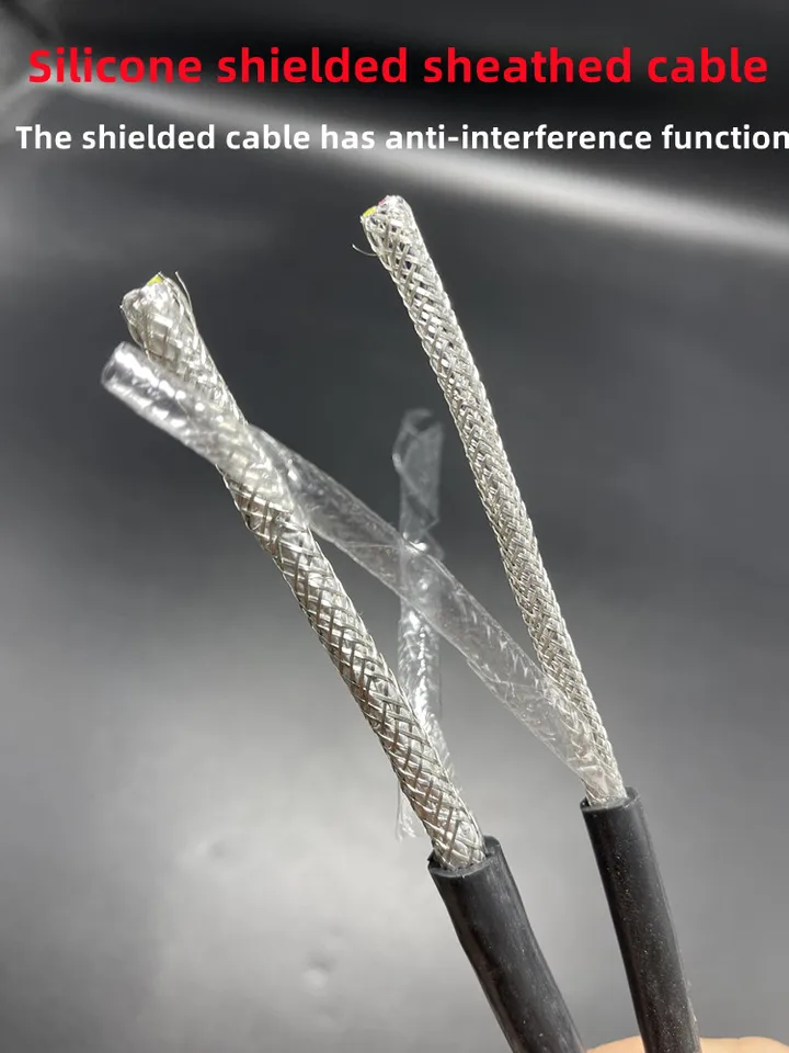Silicone Shielded Sheathed Cable Wire 22 20 18 17 15 13 11 9 Awg 2