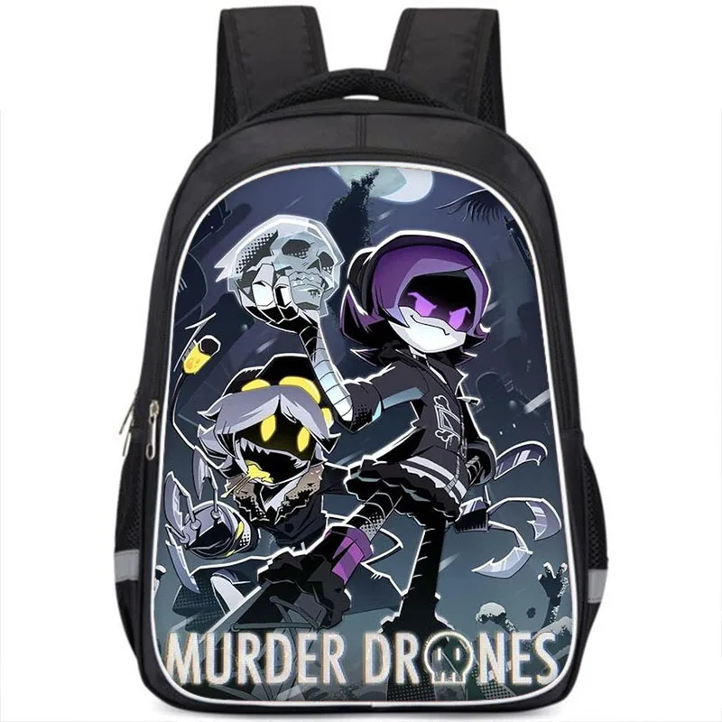 Murder Uzi Drone Sac à Dos D'école Pour Garçons Et Filles Sac à Dos