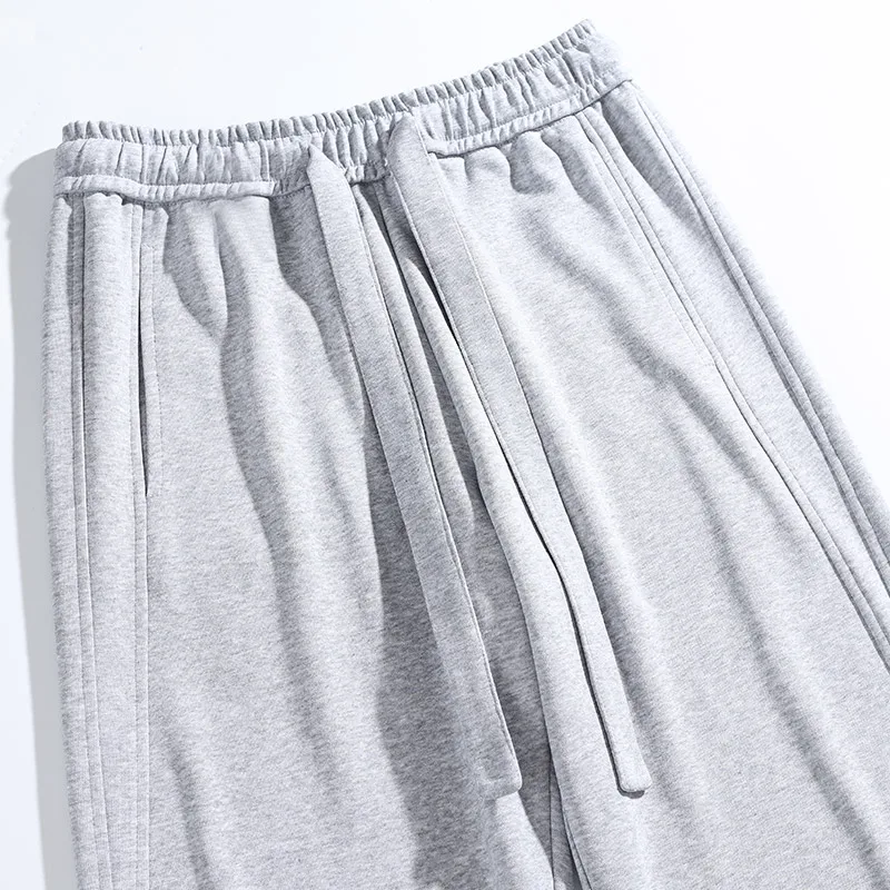 Menswear Baggy pants jogger streetwear korea review a lot of clothes grey Basketball training sweatpants Women's trousers