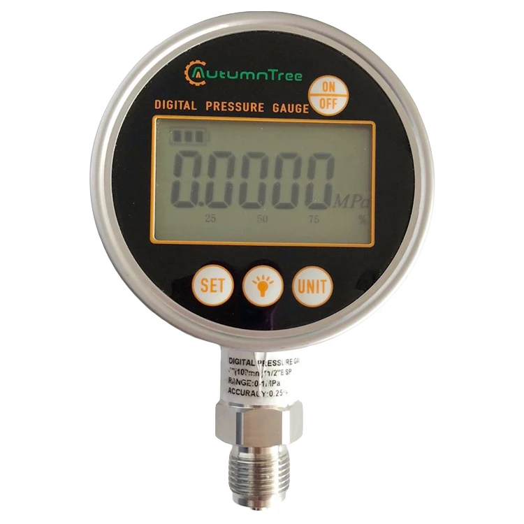 

a 0.25% 100MM 5-36VDC digital Pressure Gauges