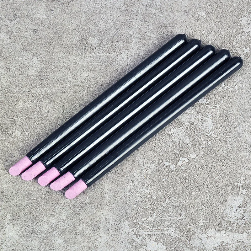 Cormake GJ-1059A 5pcs Polished Rod 45&deg; Angle Polishing Stone Plastic Model Parts Sanding Tools for Assembling Model Hobby DIY