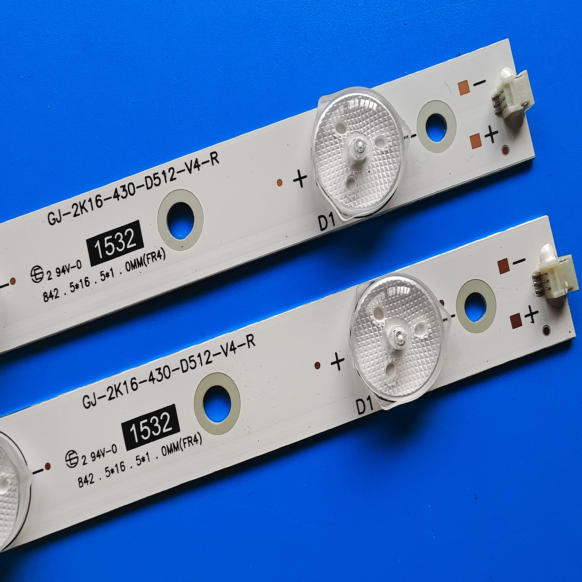 New 5 PCS 12LED LED backlight strip for 43PUS6551 43PUS6401 LB43014 V0_00 43PUS6501 43PUS6101 43PUS6201 TPT430U3 43PUH6101