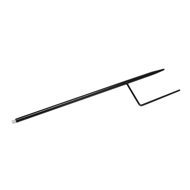 2X Pásztorhorgok Rozsdaálló Kerti Tét Kültéri Fém Növényi Állvány Fogas Madár -Pólus 120X10X1Cm - Image 2
