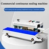 PBOBP Snack Food Potato Chips Tea Bag Continuous Vacuum Sealer Plastic Pouch Air Nitrogen Gas Inflating Heat Sealing Machine 1