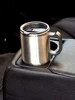 450ml Vehicle Heated Coffee Cup Stainless Steel Travel Electric Kettle 12V Heated Thermos Mug for Heating Water Coffee Milk Tea 6