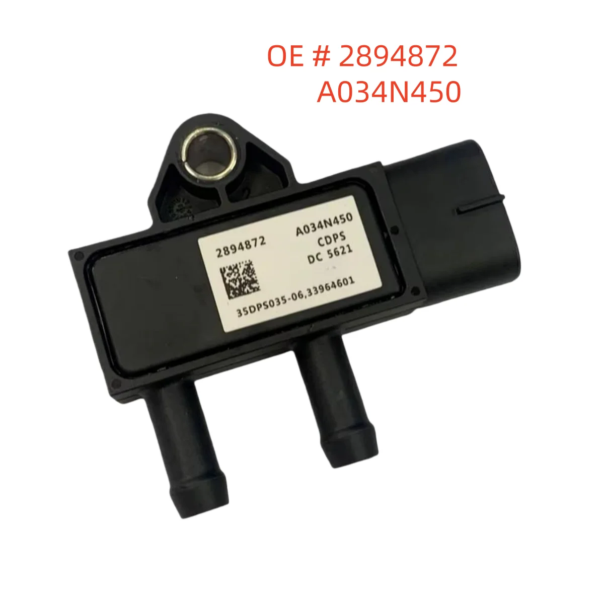 高品質の新しい 2894872 A034N450 差圧センサー Cummins ISF2.8 ISF3.8 GAZ 用 - AliExpress 34