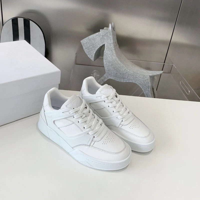 

Small White Shoes Female Spring 2024 New Flat-bottomed Joker High-grade Shoes Casual Shoes