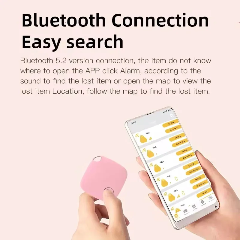 2026 NEW HOT Mini GPS Tracker Anti Lost Device Let Kids Bag Wallet Tracking Bluetooth 5.0 Smart Finder Locator For IOS/ Android