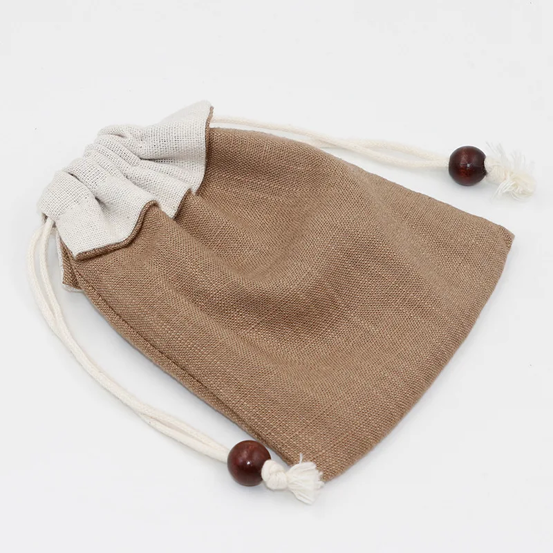 10pcs/lot Drawstring Bags Pouches 13x14cm Storage Wedding Jewelry Christmas Gift Packaging Bag Custom Logo