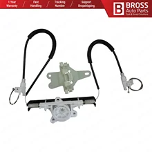 Запчасти для автомобилей Bross BWR5140, электрический стеклоподъемник, комплект для ремонта передней левой двери для Nissan Terrano MK2 Ford Maverick W638 Запчасти для автомобилей Bross BWR5140, электрический стеклоподъемник, комплект для ремонта передней левой двери для Nissan Terrano MK2 Ford Maverick W638