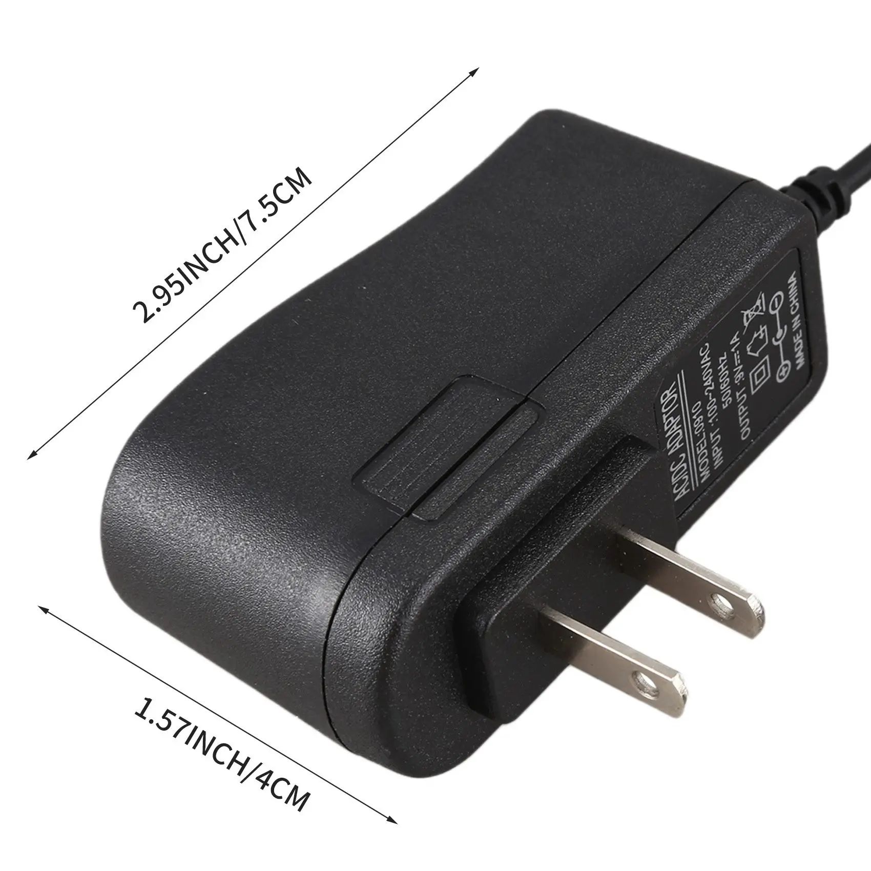 X12A Guitar Feeects Pedal Mains Replacement Power Supply AC Adaptor 9V 1A