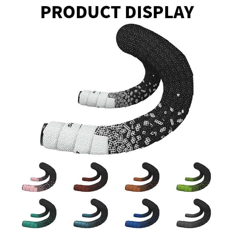 Bike Handlebar Tape Bike Accessory BUCKLOS Bicycle Handlebar Tape Non-slip Road Bicycle Handlebar Tapes PU EVA Waterproof Cycling Bar Wrap Road Bike Accessories