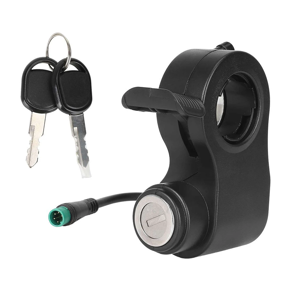 For Kukirin For G2 For Pro For Max Electric Scooter Lgnition Lock With Key 5pin E-scooter Throttle Accelerator Power Switch