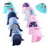 Wishere Children's Beach Caps Summer Swimming Breathable UV Protection Fisherman Sun Hat For Boys Girls 1