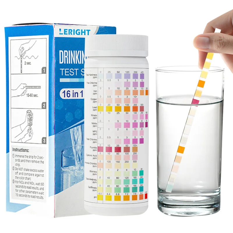 Drinking Water Test Strips High Quality Factory 16 Way Drinking Water Test Kit For Home