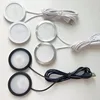 USB Led Spotlight 3W DC5V RGB With Remote Jewelry Cabinet Showcase Counter Lamp Ceiling  USB plug 2 in One Mini Spot Light 2