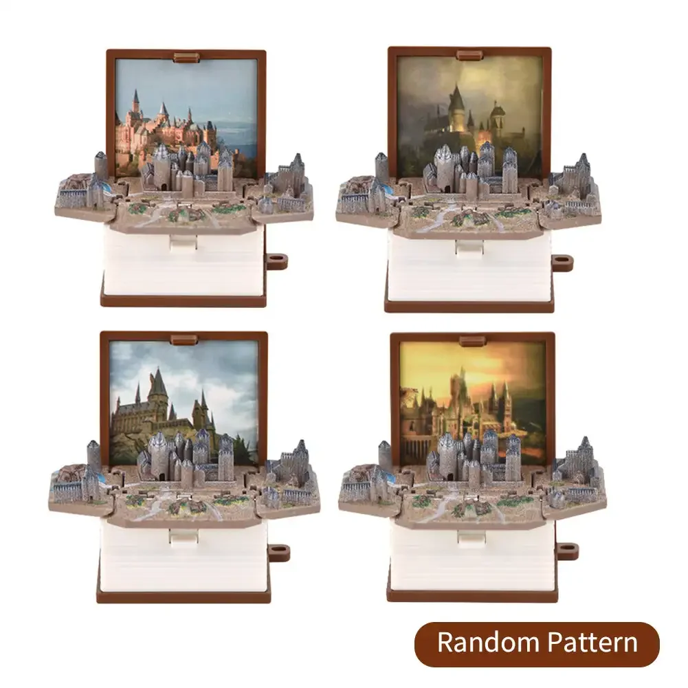 thumbnail image 1 of 1 llavero plegable con forma de libro para niños, juguete 3D para Año Nuevo, regalo de Navidad, alivio del estrés y la ansiedad, llavero pequeño con forma de castillo de dinosaurio para Navidad, 1 of 5