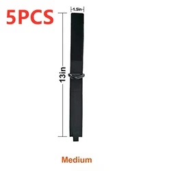 Triangle Buckle Cord Organizer - Heavy-Duty Nylon Strap for Cable and Hose Management (5PCS M)