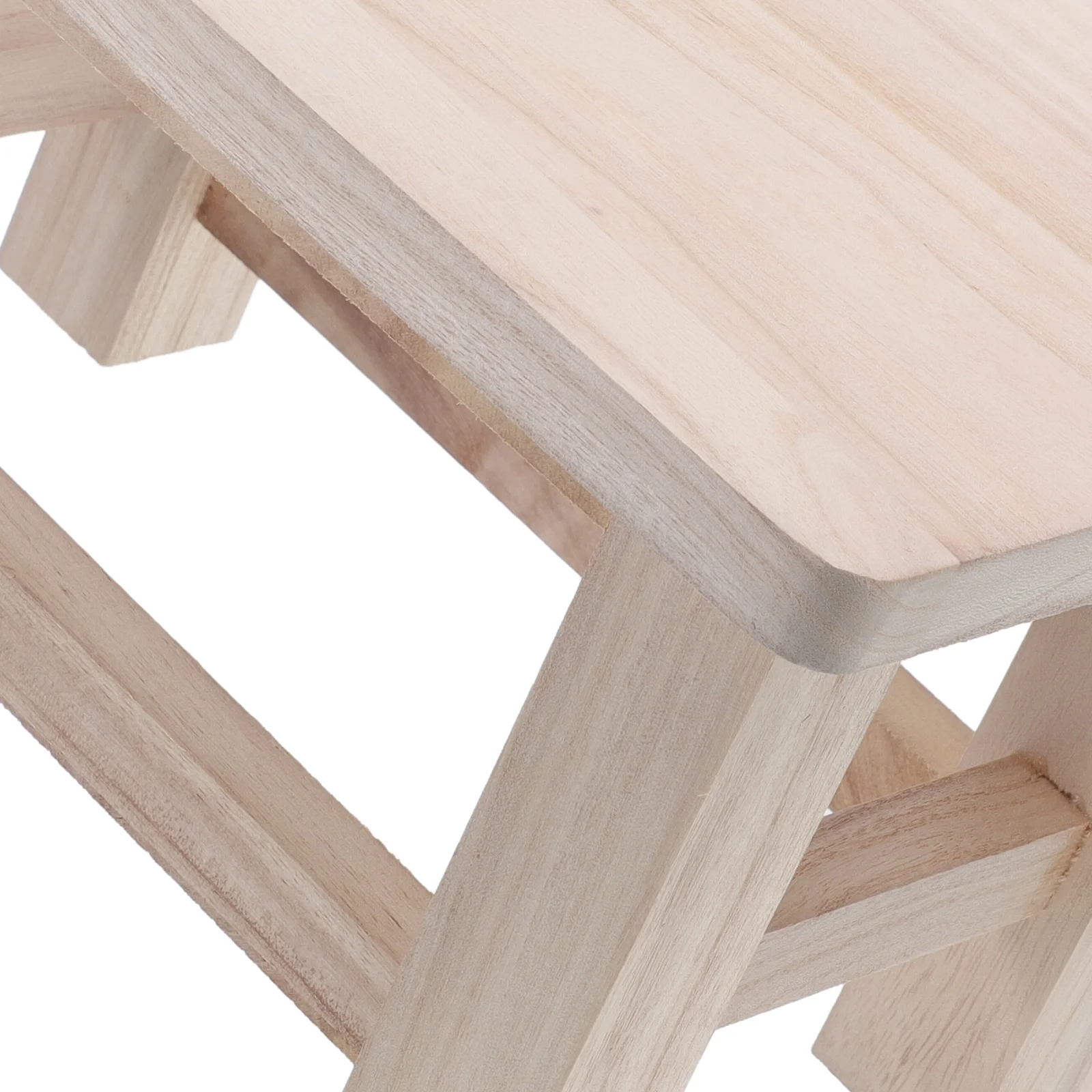 3Pcs Solid Wood Children Shoe Changing Stool Kids Step Stools Low Seat Benches Wooden Footrest Compact Children Furniture