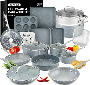 Kitchen Cookware + Bakeware Sets 1
