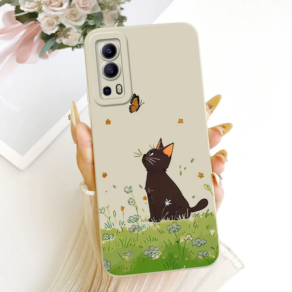 Floral TPU Soft Silicone Shockproof Bumper Case - New Fashion Design