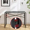 31 Inch Folding Small Computer Desk, Foldable Space-Saving Home Office Table, Simple Study Writing Gaming Workstation 6