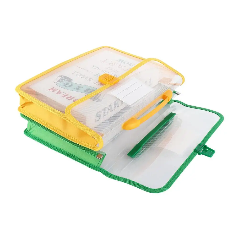 아코디언 파일 파우치 사무용품 홈 조직 A4 파일 폴더 파일 폴더 파일 보관 가방 파일 지갑 문서 가방