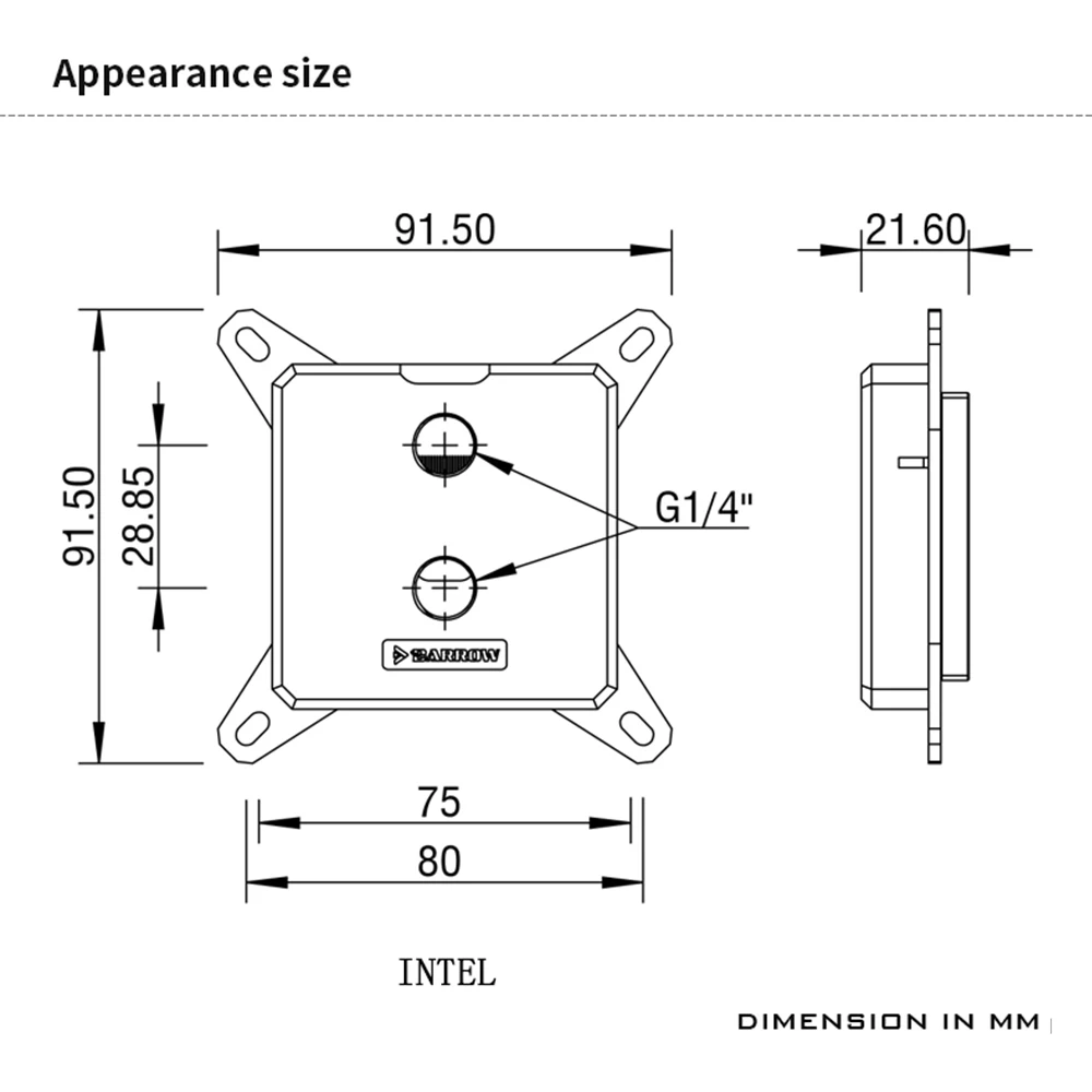 Barrow Cpu Water Block Uso para Intel Lga1150 1151 1700 1200 X99 Amd Am3 Am4 Soquete Am5 Placa Mãe 5v Cabeçalho Gnd Ltyk304i - Imagem 5