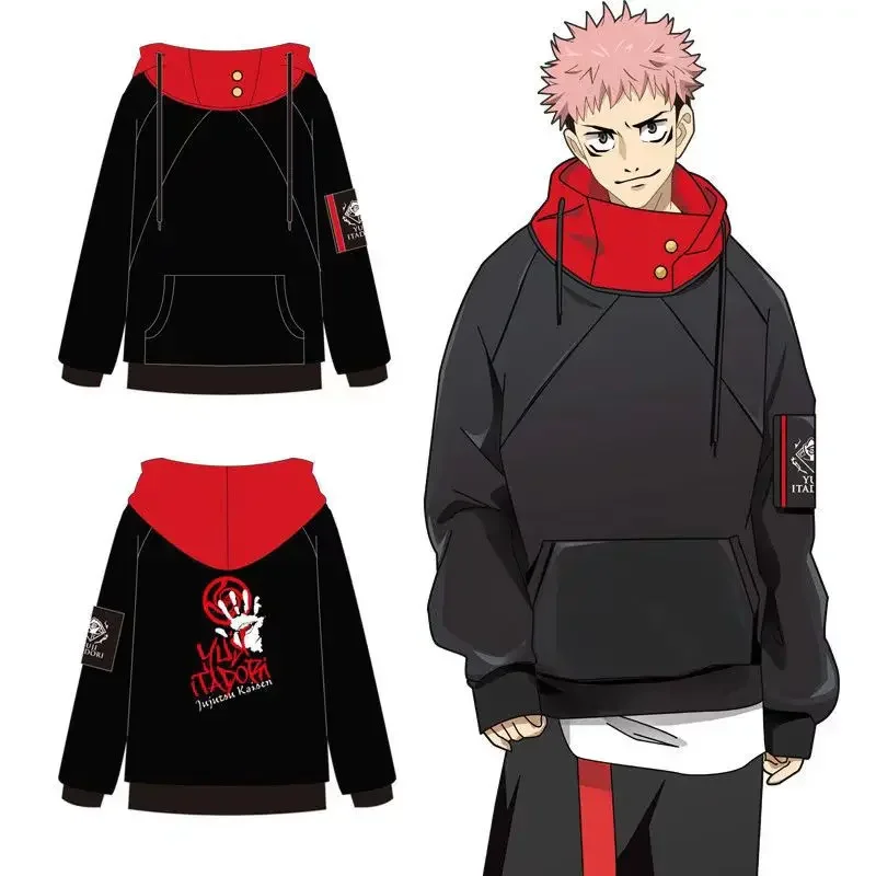 

Anime Jujutsu Kaisen Gojo Satoru Itadori Yuji Cosplay Costume Adult Unisex Pullover Coat Casual Hoodie Jacket Pants Suit