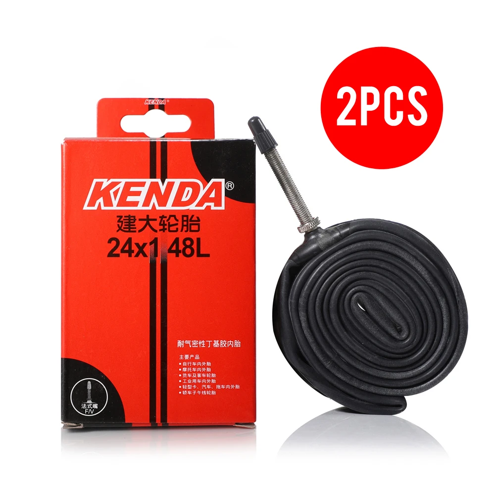 Kenda 24x1 Bicycle Inner Tube with Schrader/Presta Valve