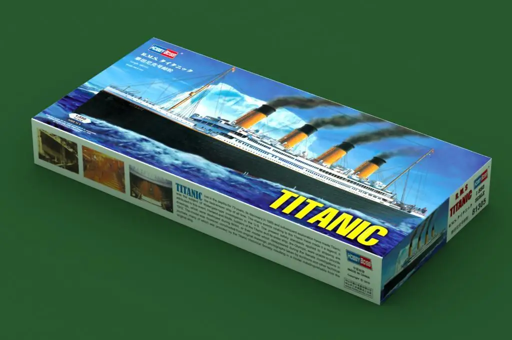 タイタニック号 模型 ▽タイタニック号/木造模型/ライト付き/全長80㎝ お買取りさせて