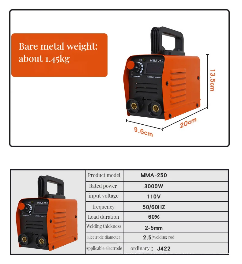 ARC Welder 3000W Electric Welding Machine Household Mini Small Automatic DC Inverter Portable Welding Machine No Cable 110V/220V