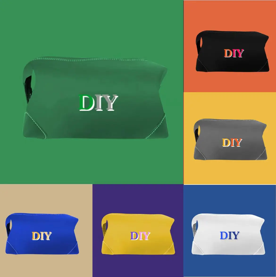 

tote bag Clutch Bags Women men DIY personalized bag Envelope package documents Toiletry Pouch Protection Makeup Clutch Leather