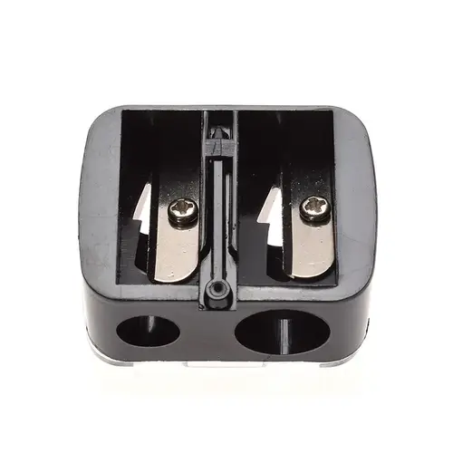 Brand Double Holes Precision Lipstick Cosmetic Pencil Sharpener For Eyebrow Lip Liner Eyeliner Pencil Girls Gift School Supplies - Image 3