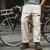 Maden Japanese Retro Cotton Seed Shell Rice White Casual jeans Loose Straight Long Pants Cargo Pants Sweatpants Men Trousers 1