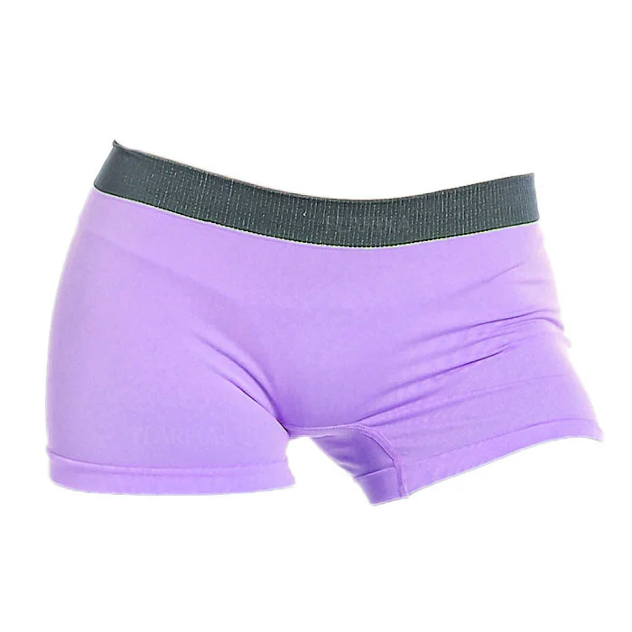 Flarixa Seamless Boxers Panties for Women Mid Waist Boxer Shorts
