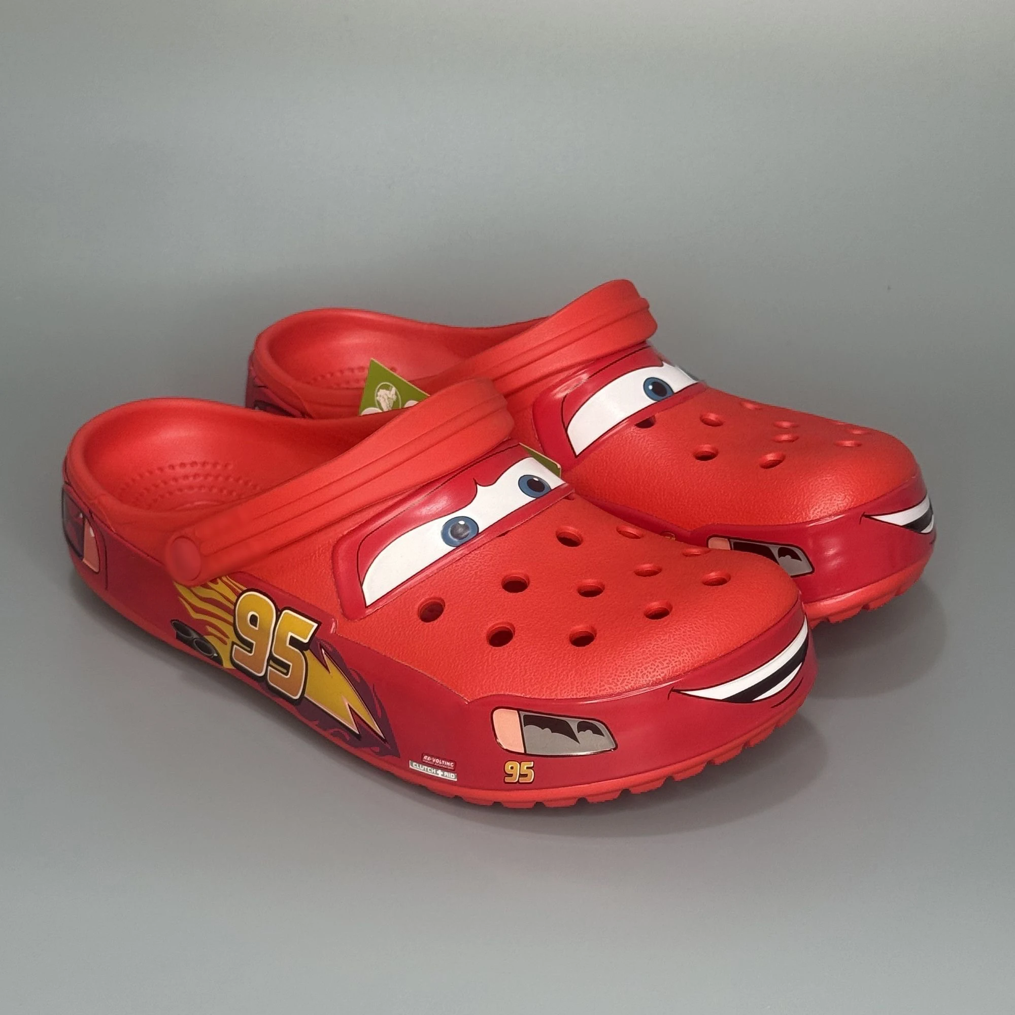 NEW Crocs Lightning McQueen Clog Adult Shoe Limited Classic No Lightup