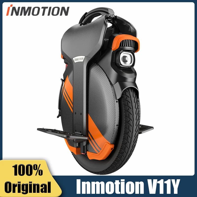 

Оригинальный электрический Одноколесный велосипед INMOTION V11Y 84 в 2500 Втч аккумулятор 120 Вт двигатель с высоким крутящим моментом 60 км/ч высокая скорость км Диапазон Smart EUC колесо