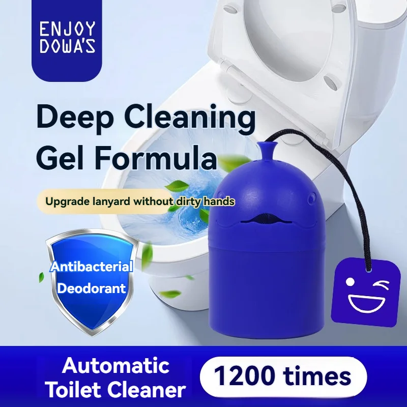 Automatic Toilet Cleaner "Toilet Whale" with Portable Design 200G Gel Slow-Release Cleaning toilet cleaner gel,toilet cleaner